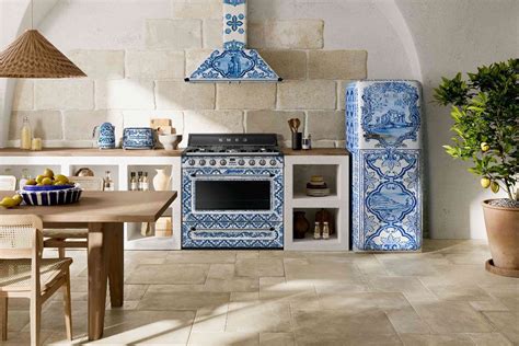 Dolce & Gabbana Kitchen Collection from Smeg.